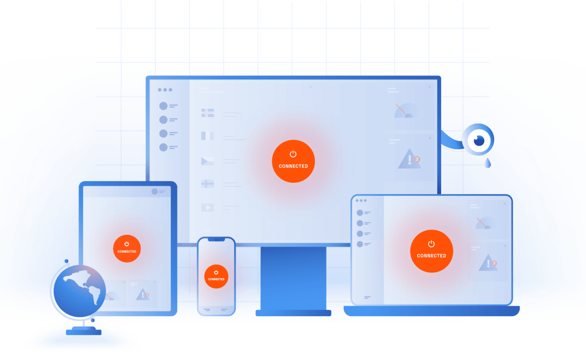 GoodAccess apps on multiple devices